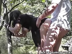Young lass undressed and fucked during job interview